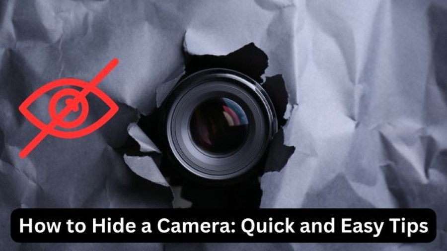 How to Hide a Camera Quick and Easy Tips