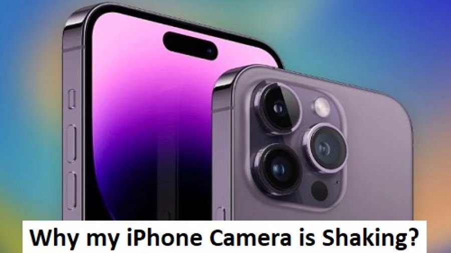 why my iPhone camera is shaking?