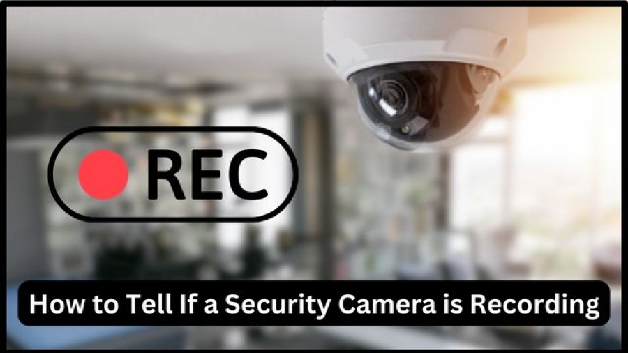 How to Tell If a Security Camera is Recording